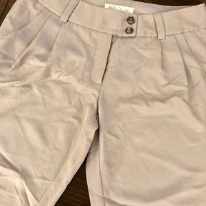 BCBGeneration cropped jogger style grey pants